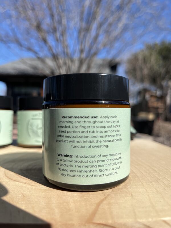 Natural Deodorant